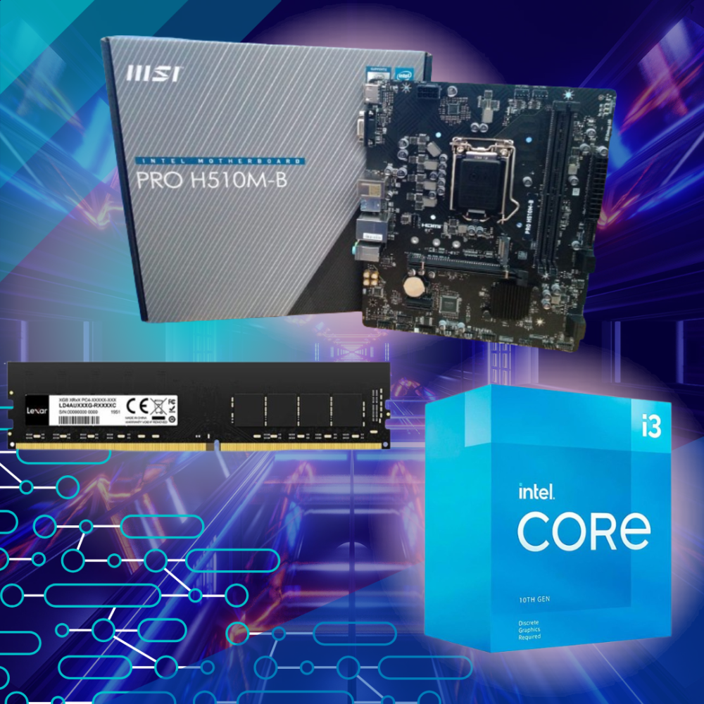 COMBO 8 - INTEL CORE I3 10 GEN
